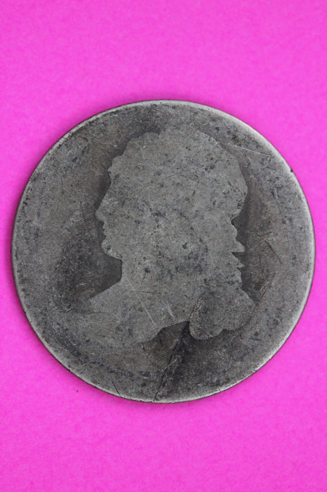 Dateless Bust Capped Dime Lady Liberty Silver Coin Authentic & Genuine 1376