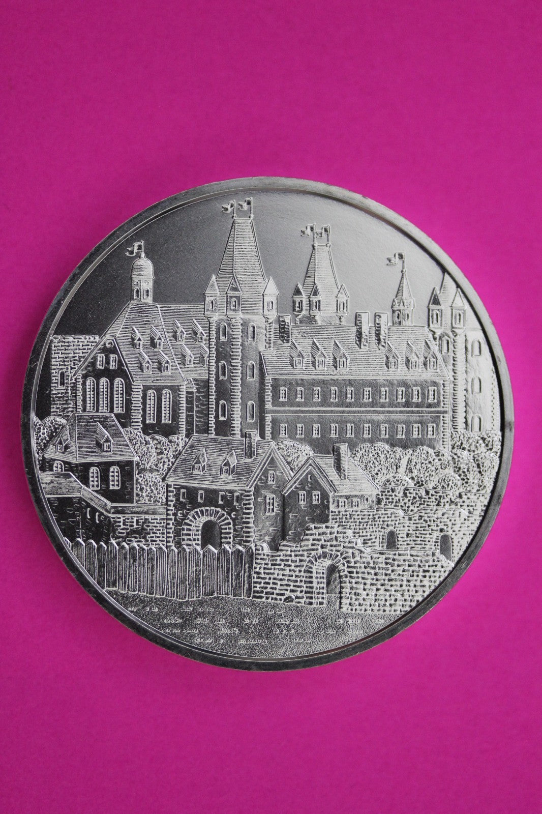 2019 Austria 1.5 Euros 1 Ounce Silver Wiener Neust Guaranteed Genuine Coin 1893