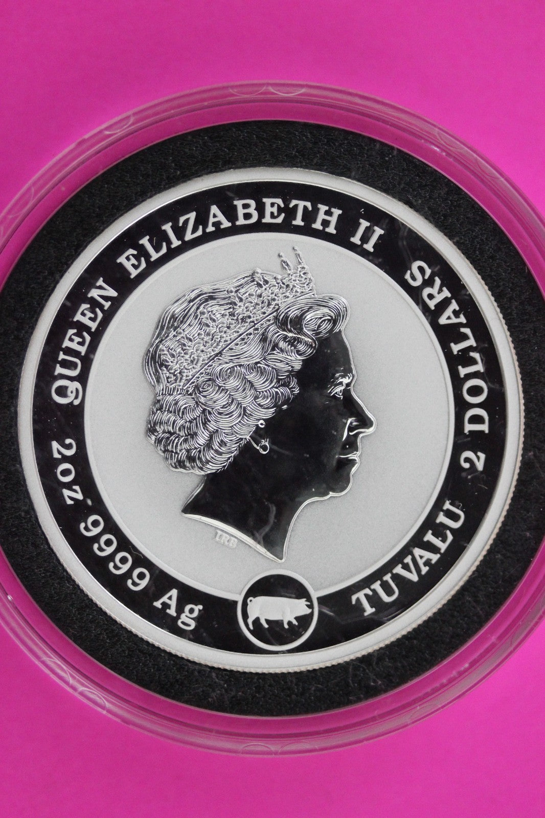 2019 American Eagle Coin Tuvalu 2 Ounces Silver $2 Authentic & Genuine 6142