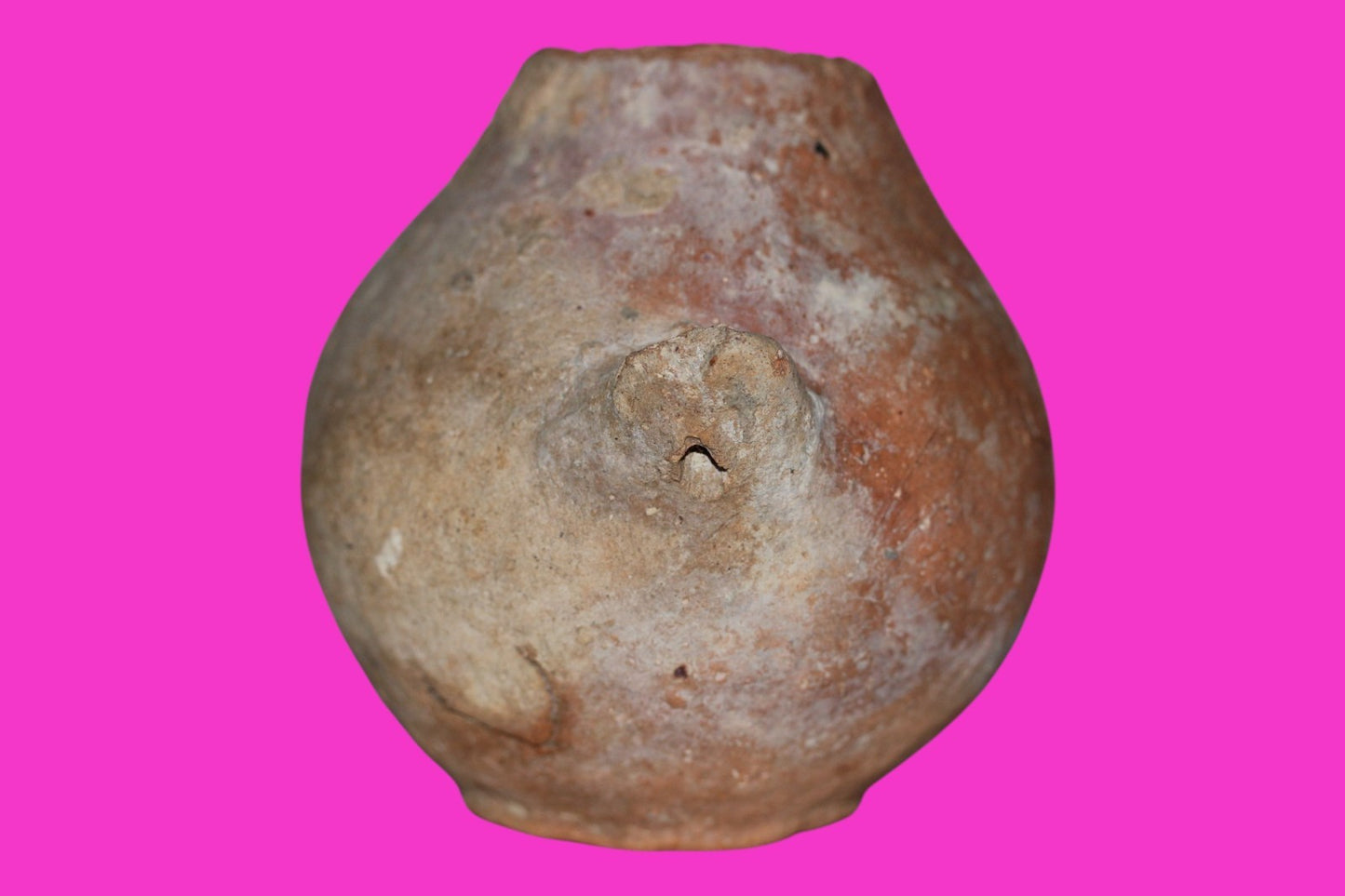 Time of Canaanites Holy Land Artifact Ancient 5500 Year Old Jar 3500 BC COA J144