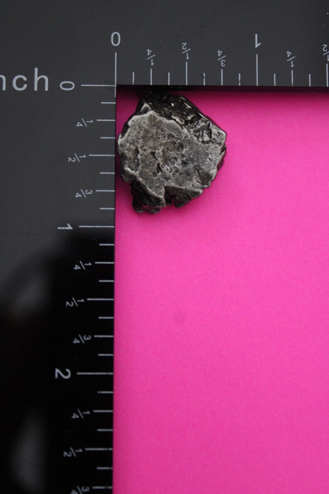 Meteorite Necklace W/ Chain Campo Del Cielo 12.3 Grams Real Dinosaur Girl COA 10