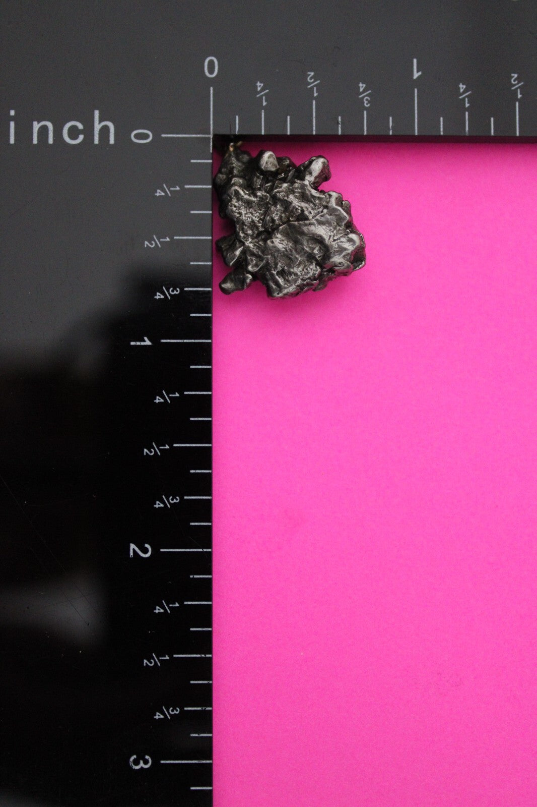 Meteorite Necklace W/ Chain Campo Del Cielo 8.62 Grams Real Dinosaur Girl COA 19