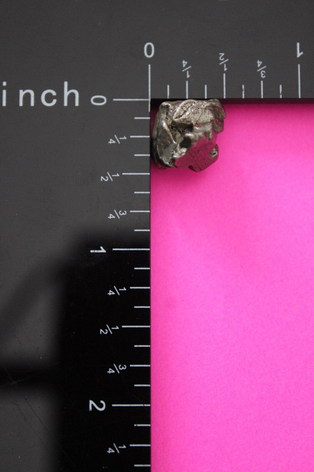 Meteorite Necklace W/ Chain Campo Del Cielo 6.4 Grams Real Dinosaur Girl COA 44