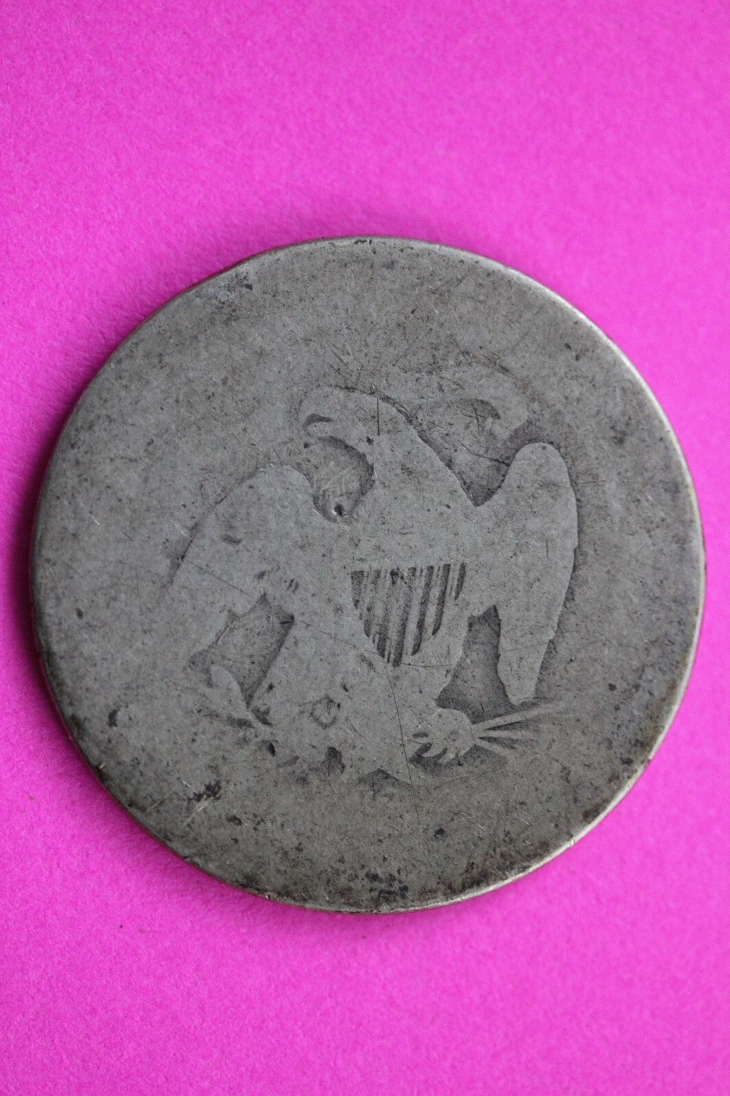 1876 P Seated Liberty Silver Quarter Scarce Guaranteed Authentic Rare Coin 0918