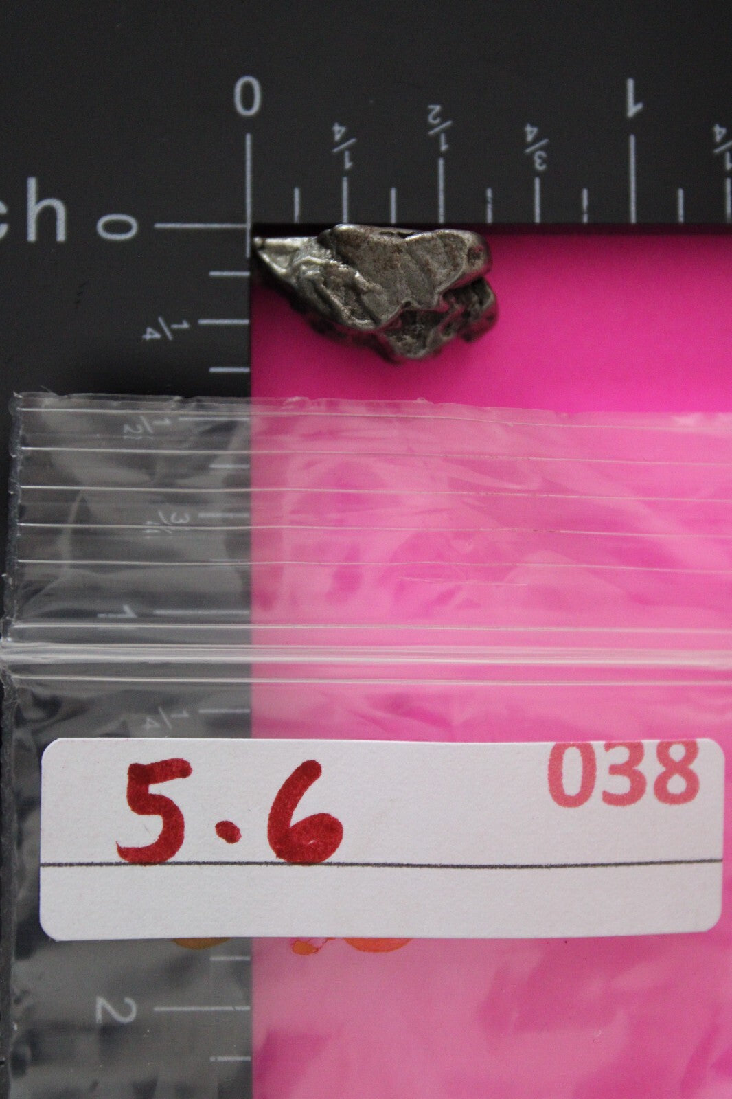 Meteorite Necklace W/ Chain Campo Del Cielo 5.6 Grams Real Dinosaur Girl COA 38