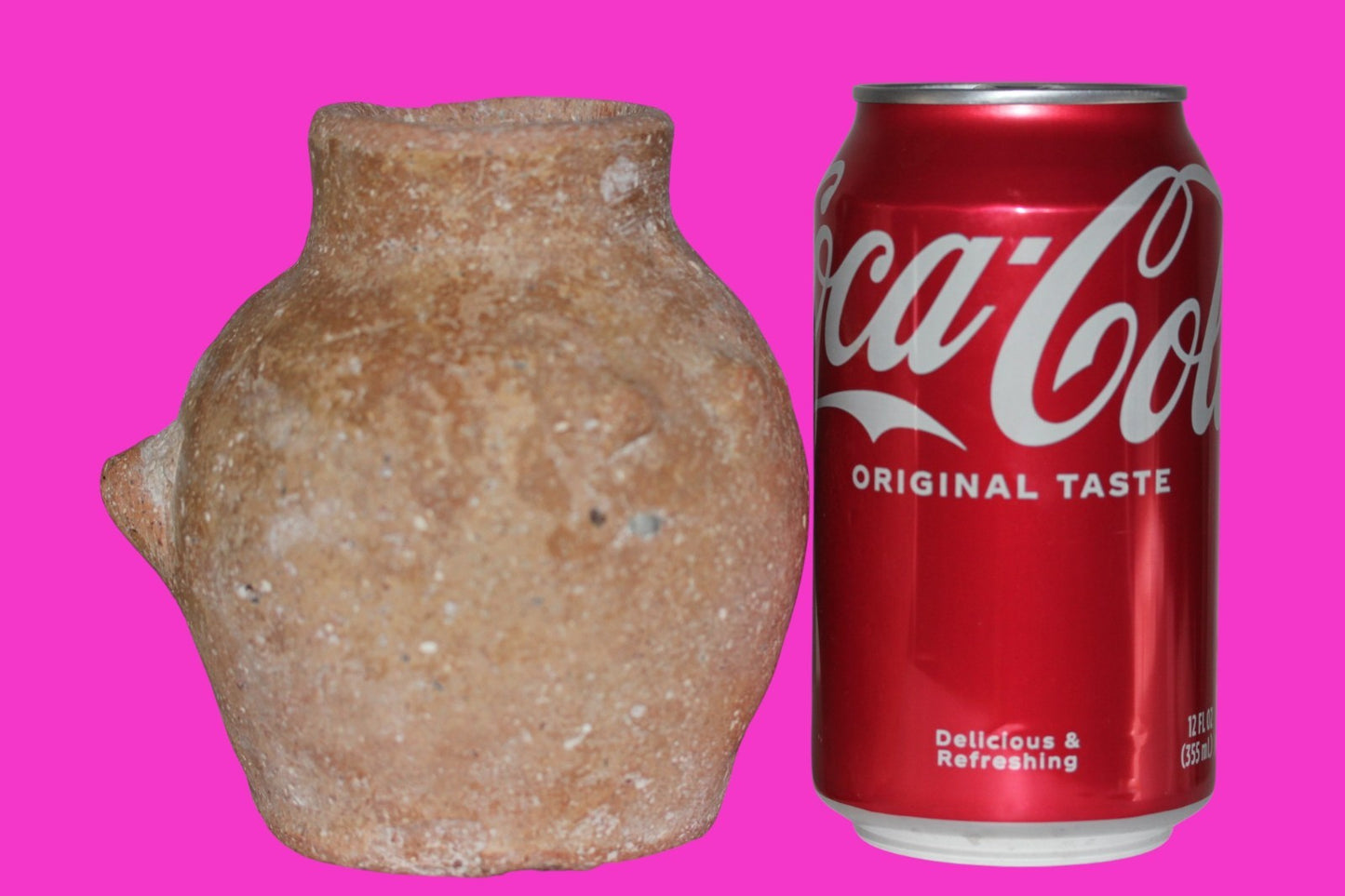 Time of Canaanites Holy Land Artifact Ancient Jar 5500 Year Old 3500 BC COA J142