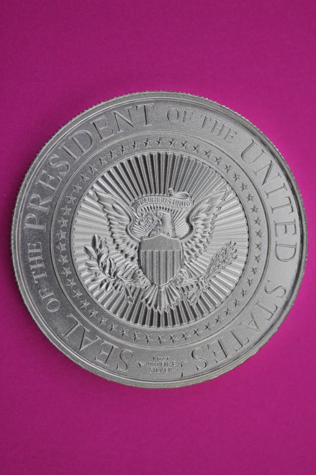 MAGA Donald J Trump Make America Great Again 1 oz .999 Fine Silver Round 313N