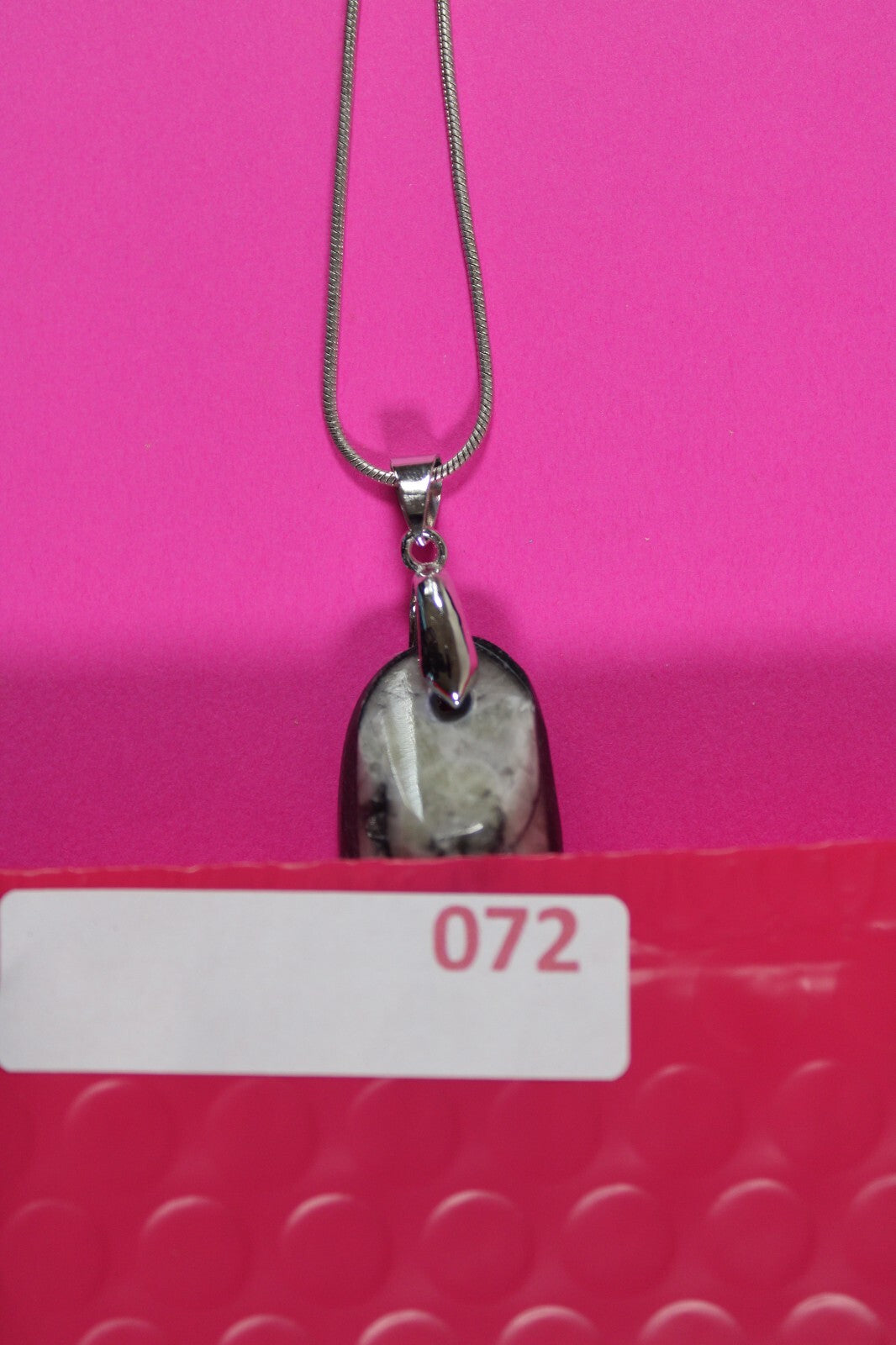 Authentic Orthoceros Necklace Fossil 500 Million Years Old Dinosaur Girl COA 72