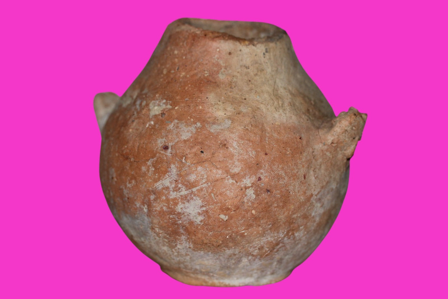 Time of Canaanites Holy Land Artifact Ancient 5500 Year Old Jar 3500 BC COA J144