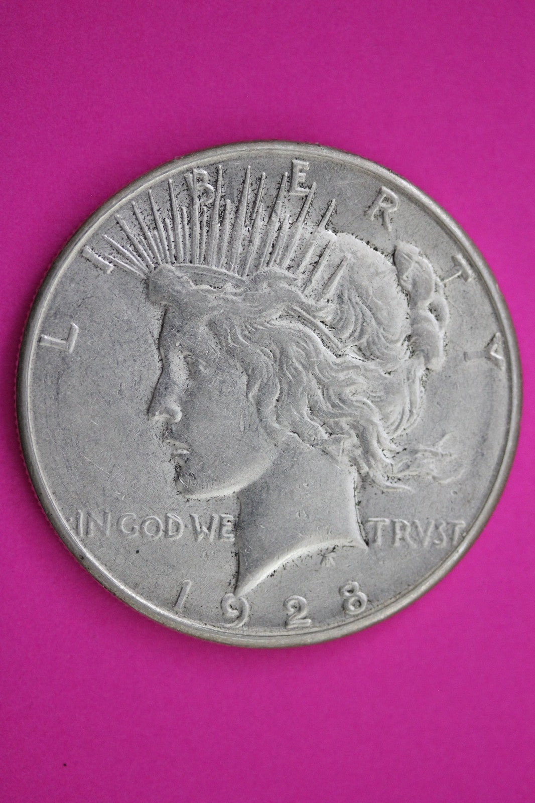 1928 S Peace Silver Dollar LIberty Coin Guaranteed Genuine American Seller 2008
