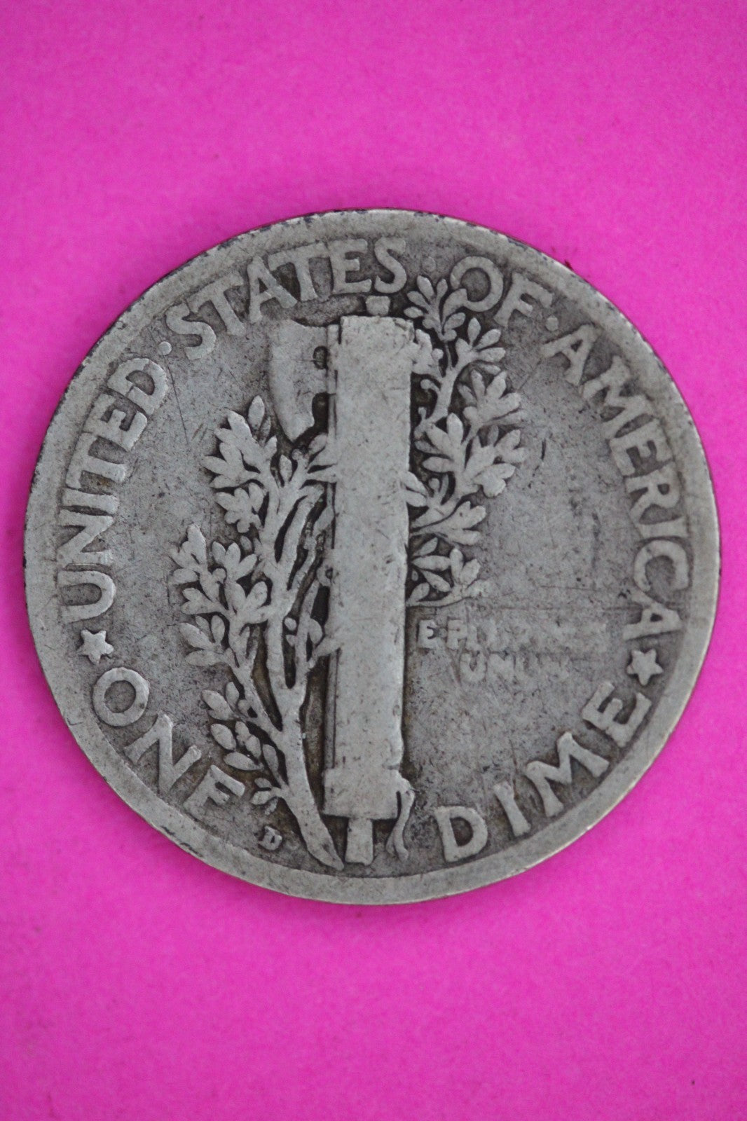 1921 D Mercury Liberty Dime Silver Coin Guaranteed Genuine American Seller 2568