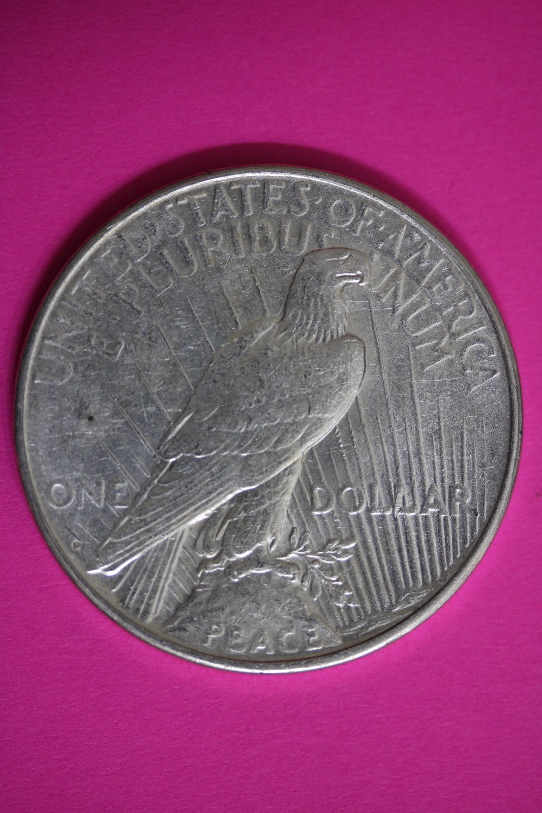 High Grade 1923 D Liberty Peace Silver Dollar Exact Coin In Pics Lots Luster 78