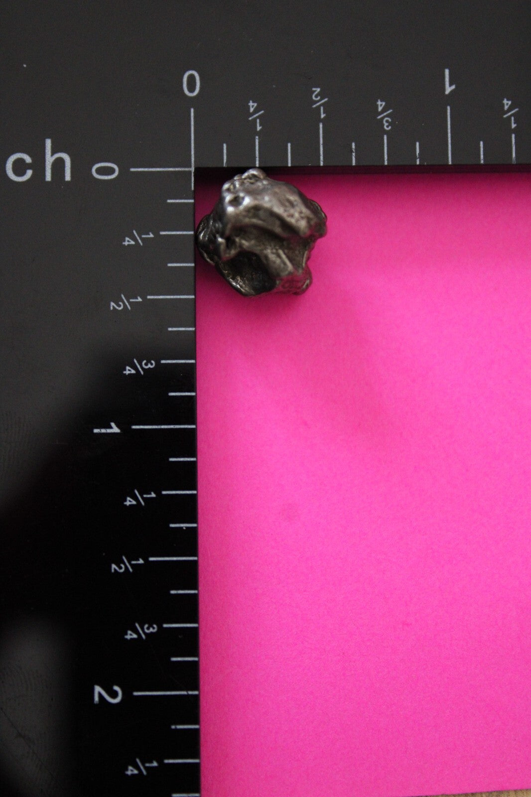 Meteorite Necklace W/ Chain Campo Del Cielo 7.0 Grams Real Dinosaur Girl COA 54