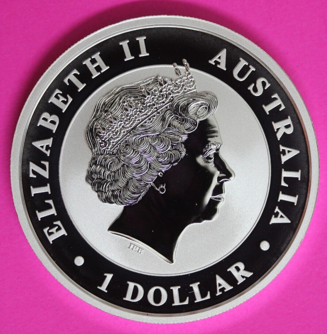 Gem BU 2016 Australia Wedge-Tailed Eagle Silver Exact Coin Shown Mint Capsule 12