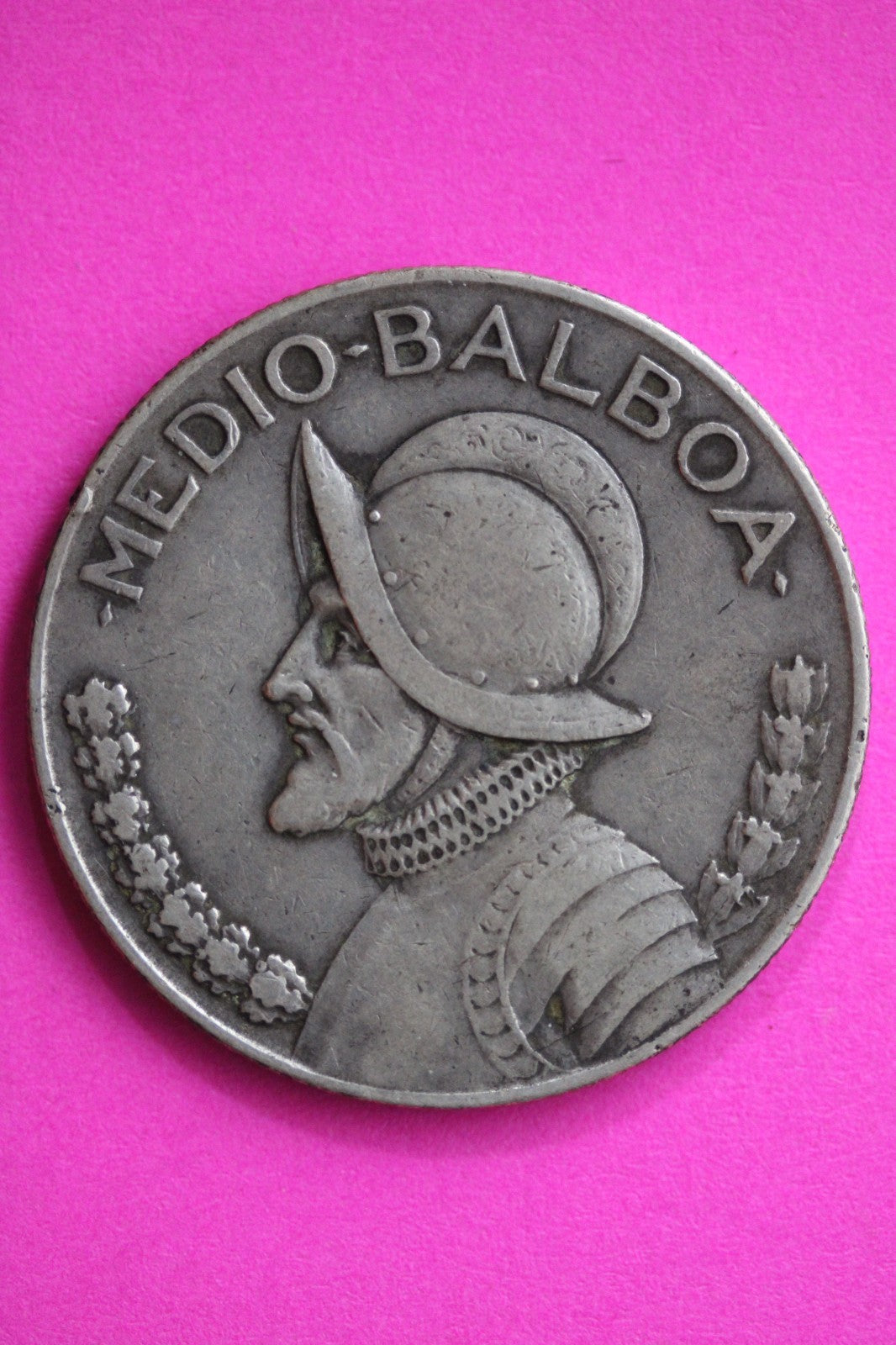 1930 Panama 1/2 Half Balboa Silver Coin Guaranteed Authentic USA Seller 2528