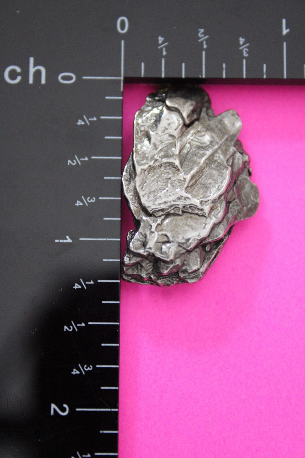 Meteorite Necklace W/ Chain Campo Del Cielo 13.5 Grams Real Dinosaur Girl COA 34